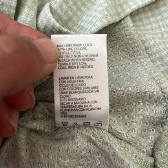 NWT Weatherproof Vintage Gingham Hoodie Size:L - Picture 10 of 13